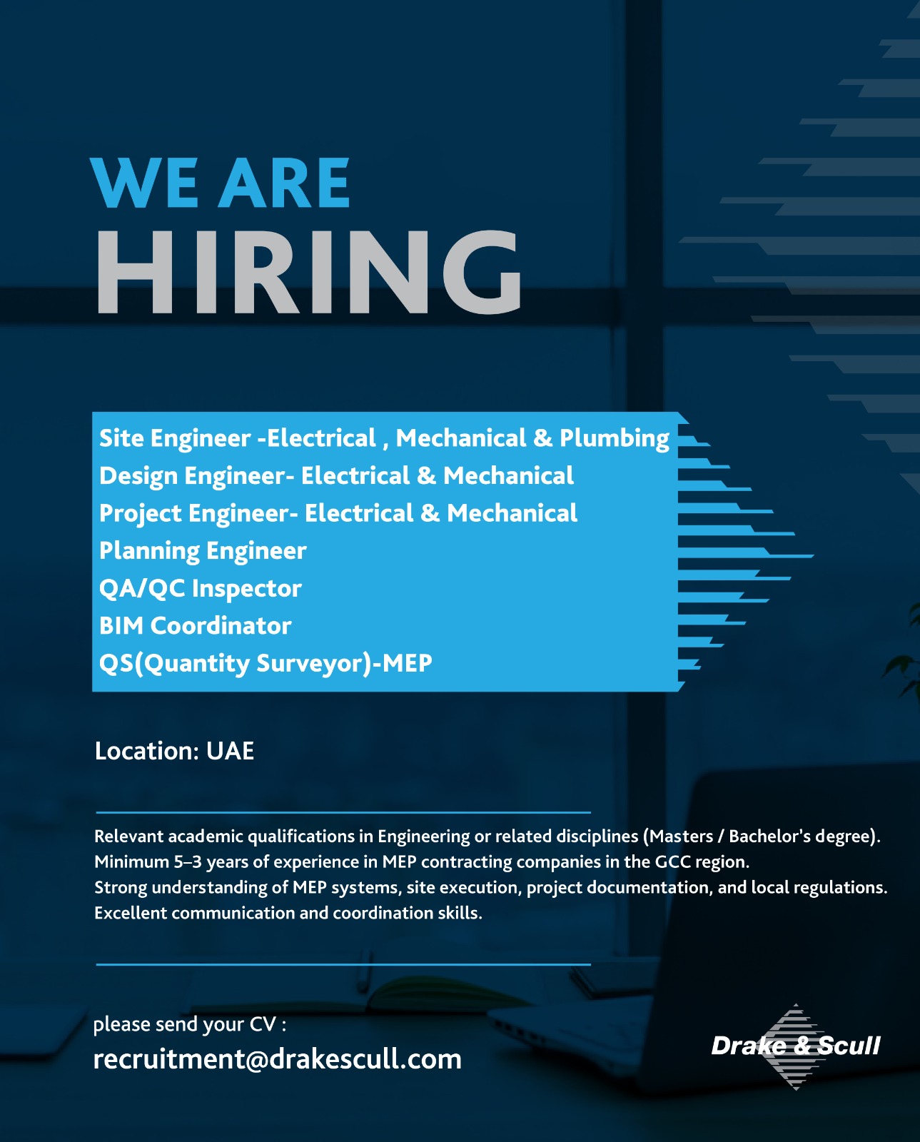 We Are Hiring